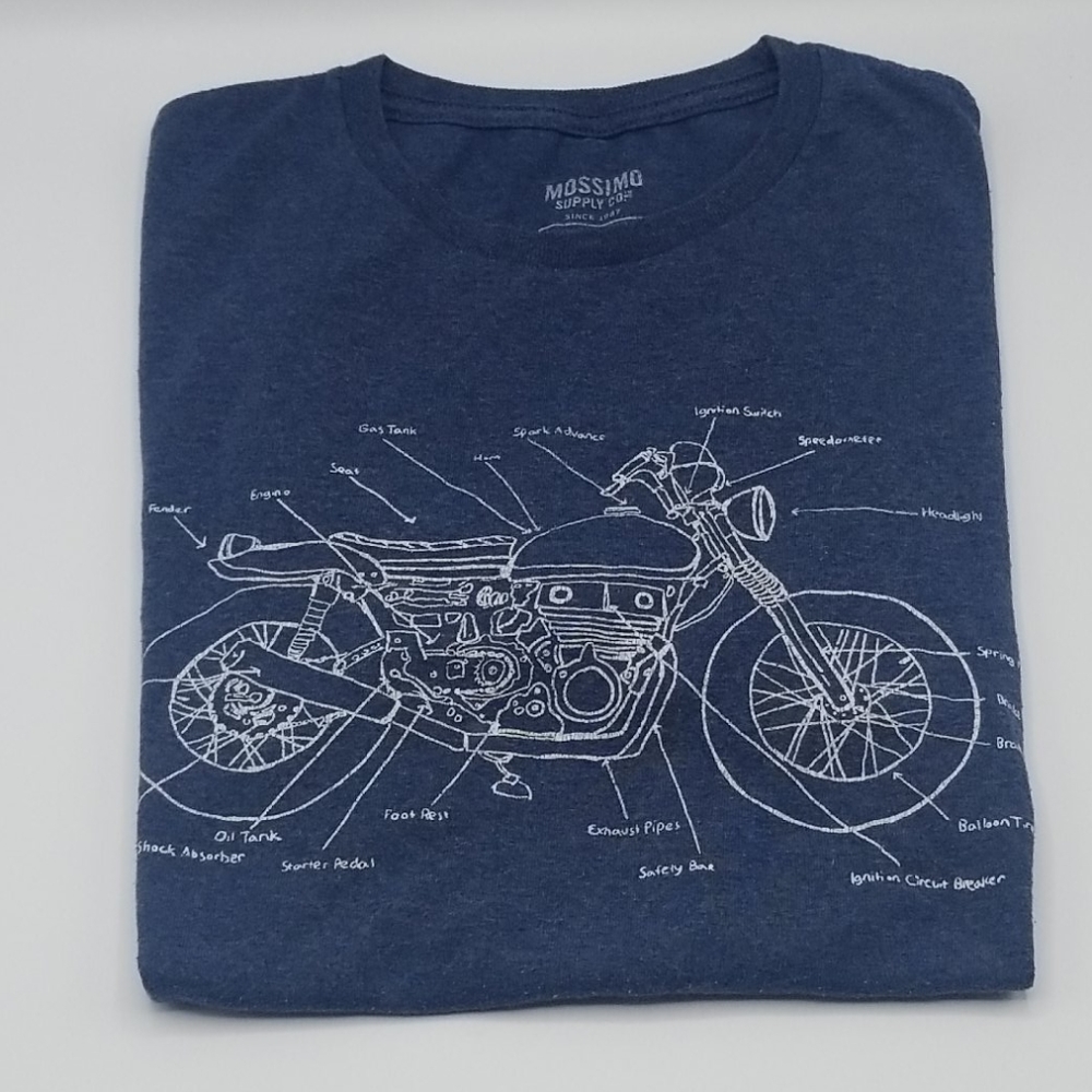 Vintage motorcycle t shirt